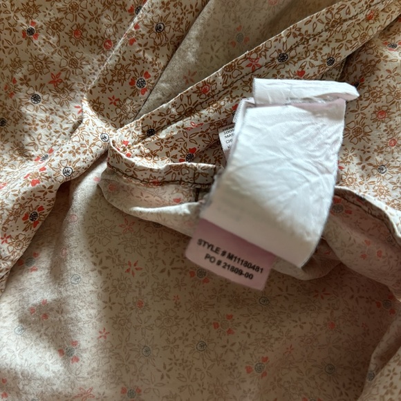 Prana Men’s Size Medium Slim Fit Floral Button Up Down Short Sleeve Shirt - Picture 10 of 14